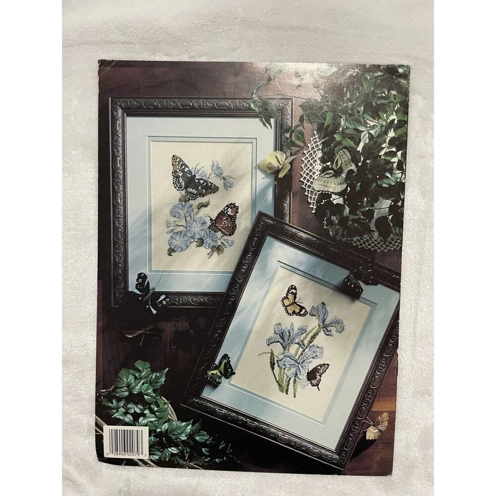 Leisure Arts Spring Beauties Butterfly 2079 Cross Stitch Pattern Richardson